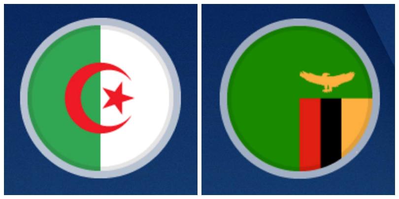 موعد مباراة الجزائر ضد زامبيا والقنوات الناقلة