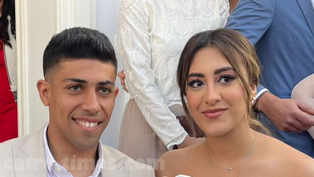 شاهد | زواج مروان داود لاعب المنتخب المصري تعرف علي أسم زوجته