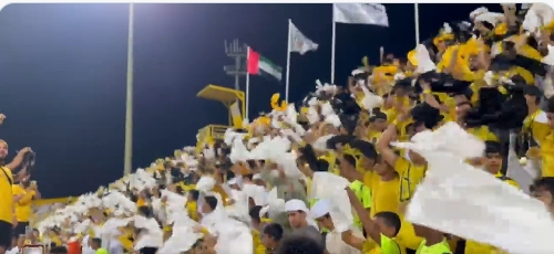 دبي صفراء فوز غالي لـ الوصل علي النصر