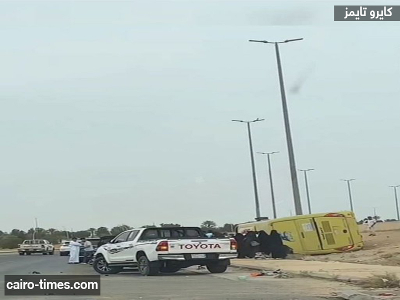 بالفيديو تفاصيل حادث جامعة القصيم بالمملكة العربية السعودية