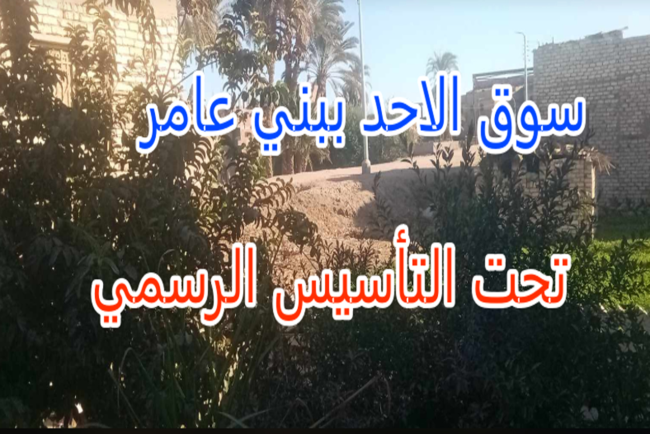 سوق بني عامر "الاحد من كل أسبوع" تحت التأسيس